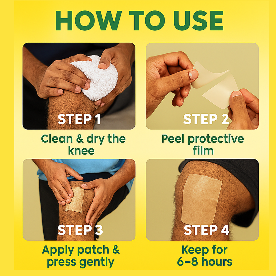 Bee Venom Knee Patches | Detoxify Body | Relief Joint Pain | Loose Extra Fat