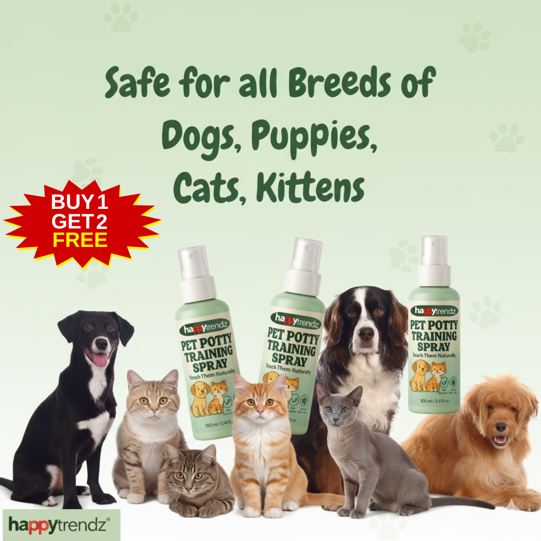 Pet Potty Training Spray | Teach Them Naturally | BUY 1 GET 2 FREE