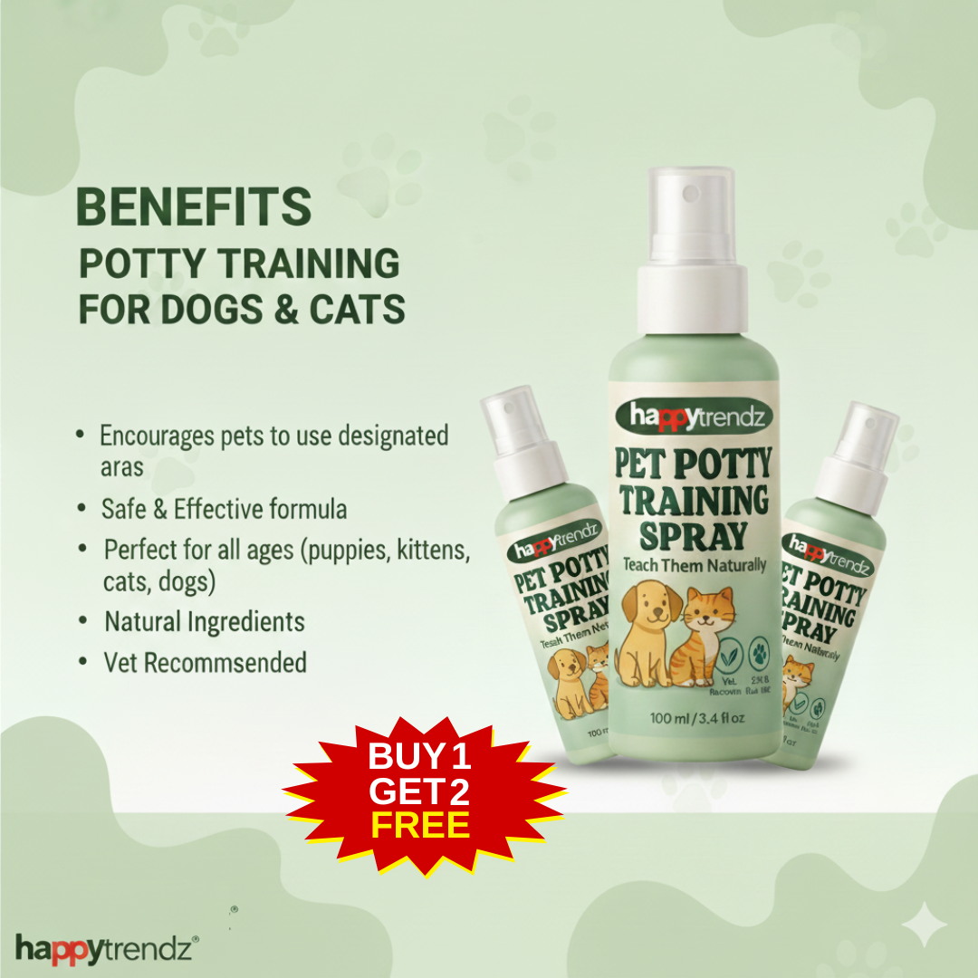 Pet Potty Training Spray | Teach Them Naturally | BUY 1 GET 2 FREE