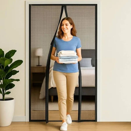 Magnetic Mosquito Screen Curtain