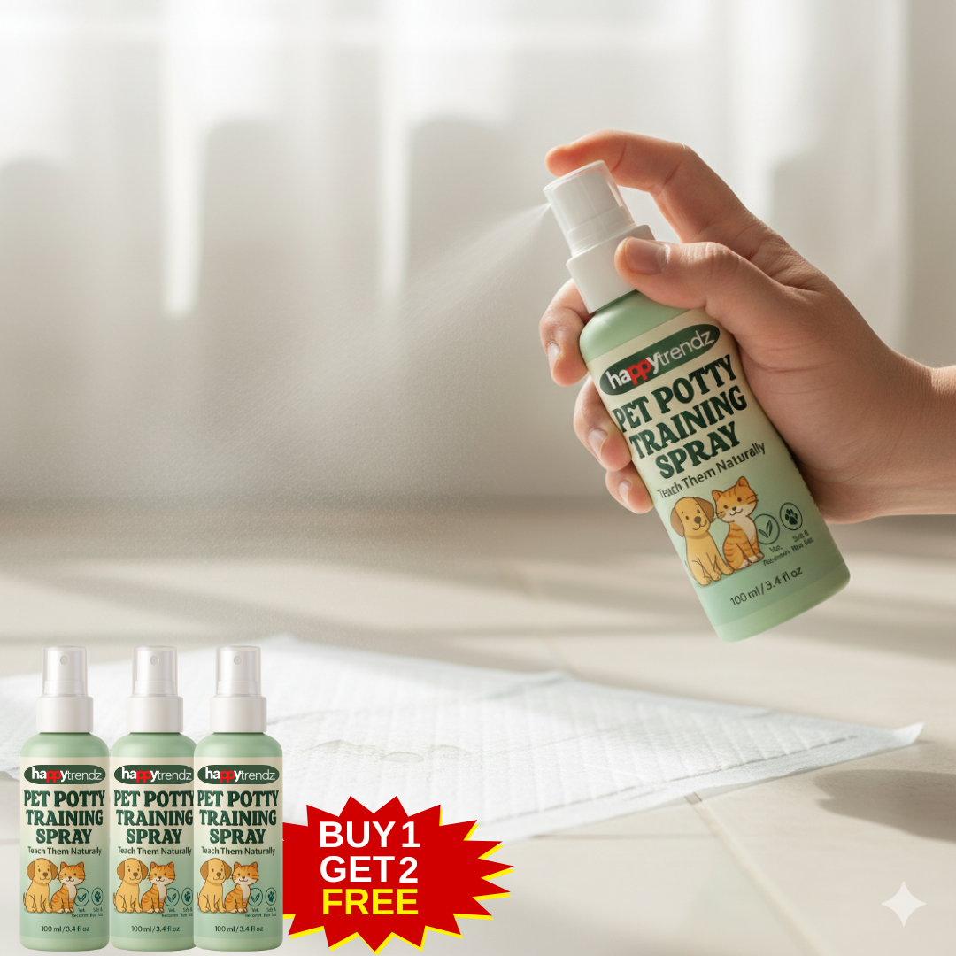 Pet Potty Training Spray | Teach Them Naturally | BUY 1 GET 2 FREE