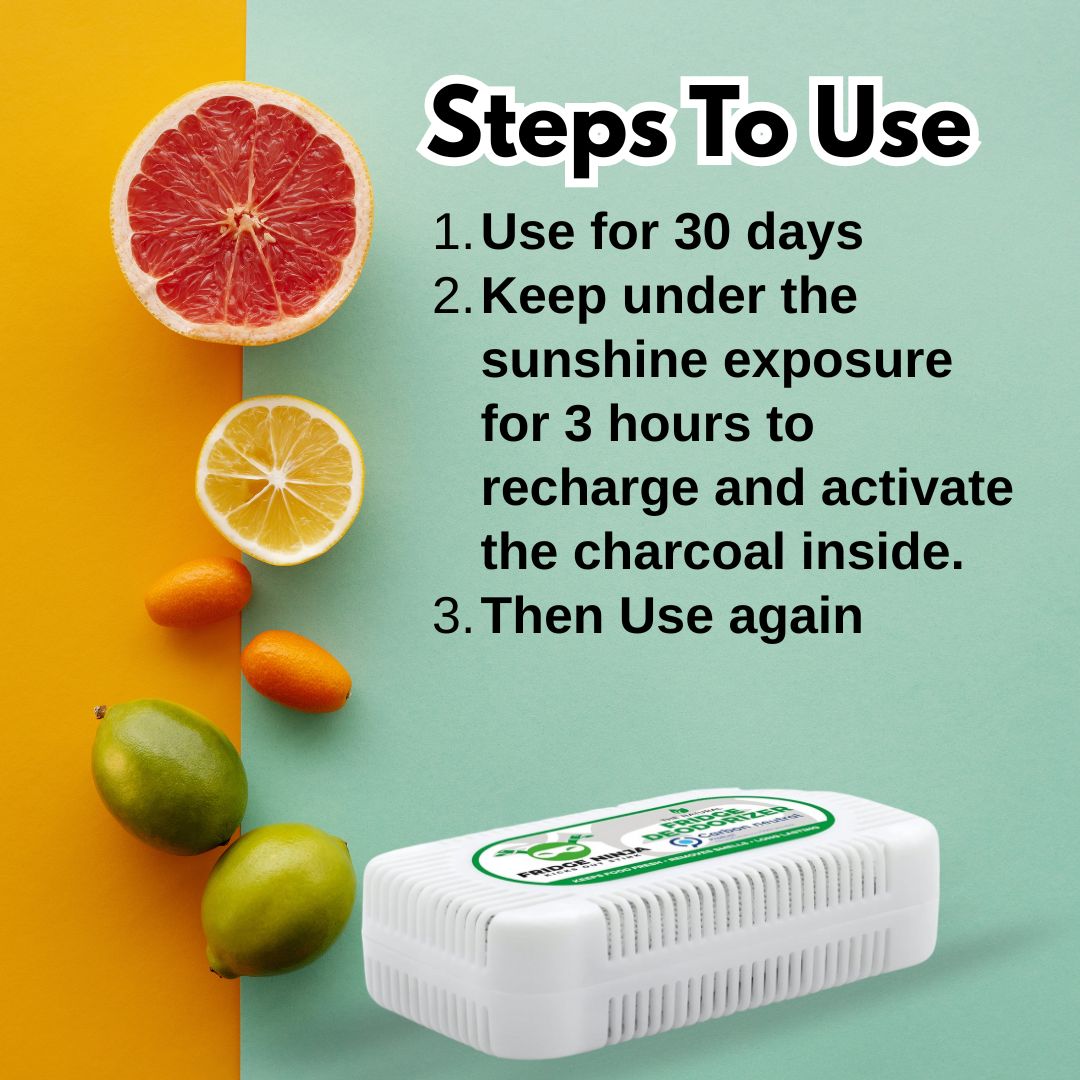 Charcoal Fridge Deodorizer (Buy 1 Get 1 Free)
