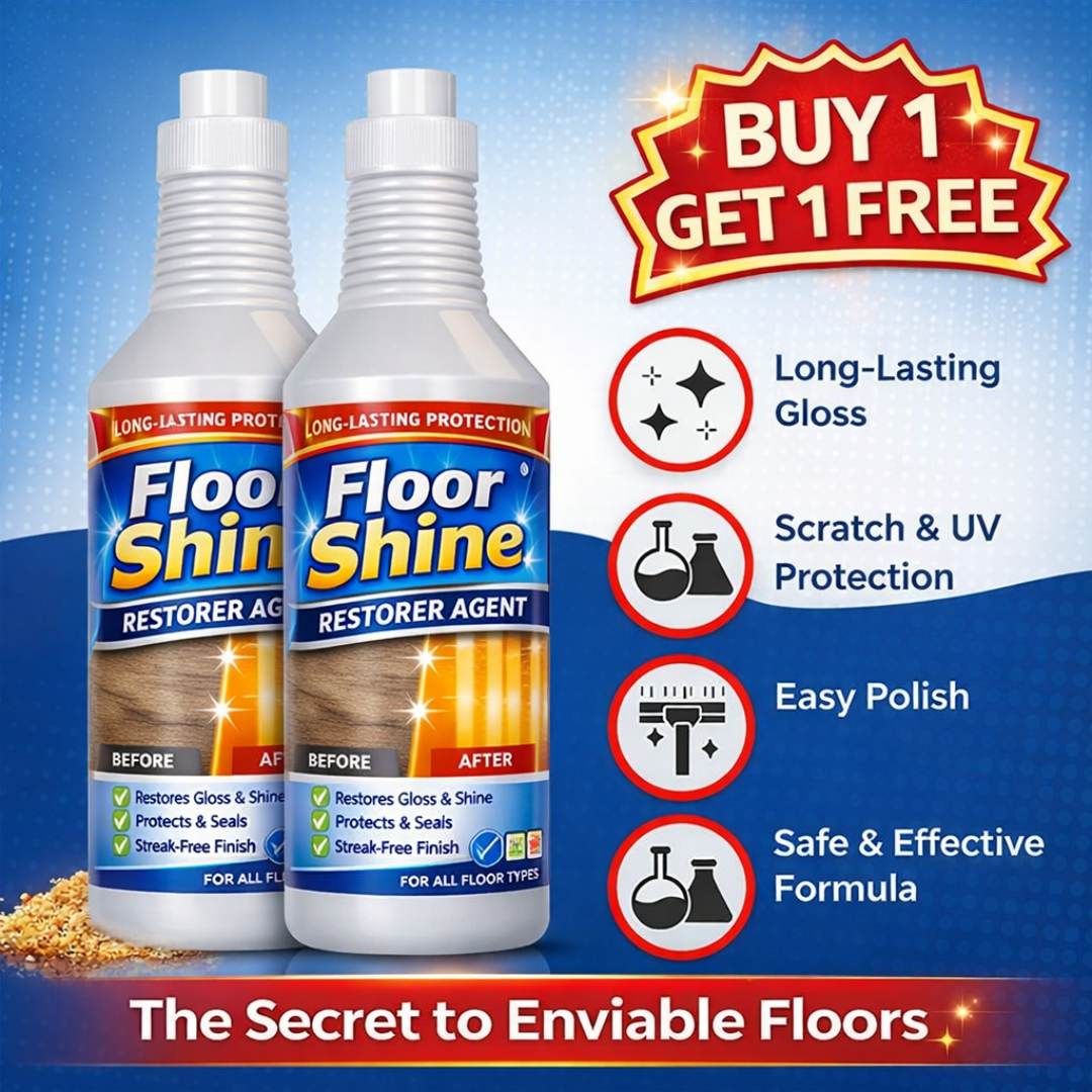 Floor Shine Restorer Agent - Buy 1 Get 1 Free Fix Scratches Restore Floor Shine
