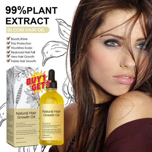 Natural Hair Growth Oil (BUY 1 GET 1 FREE)