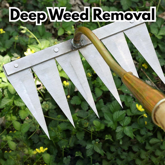5 Teeth Carbon Steel Garden Weeding