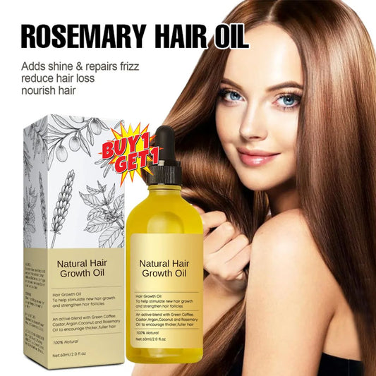 Natural Hair Growth Oil (BUY 1 GET 1 FREE)
