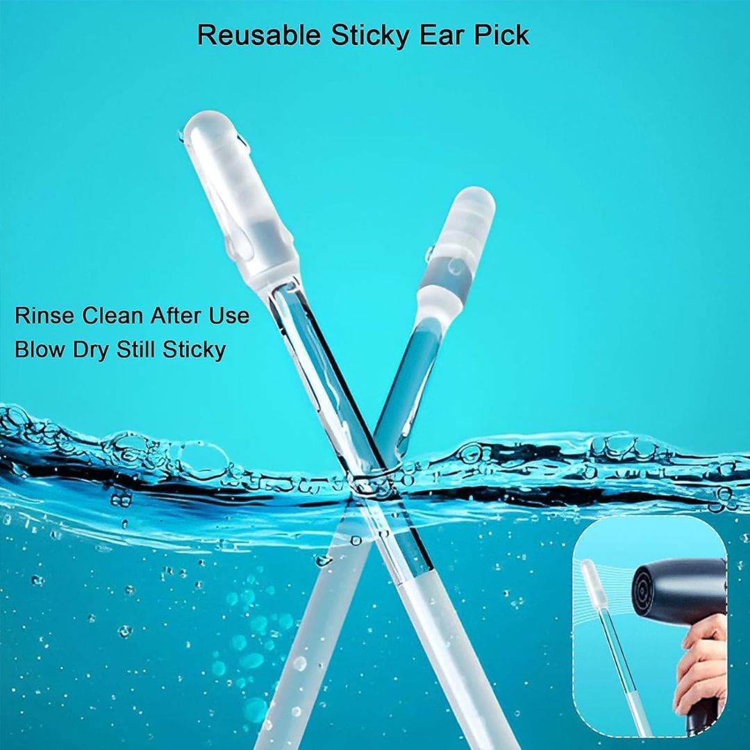 24 Pcs Ear Wax Cleaner Sticks