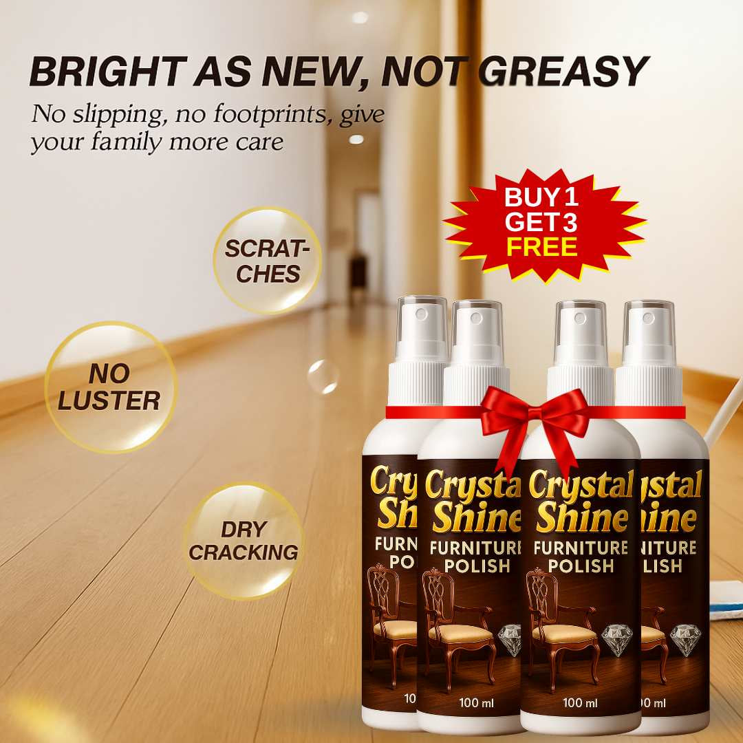 Crystal Shine Furniture Polish | BUY 1 GET 2 FREE!!!