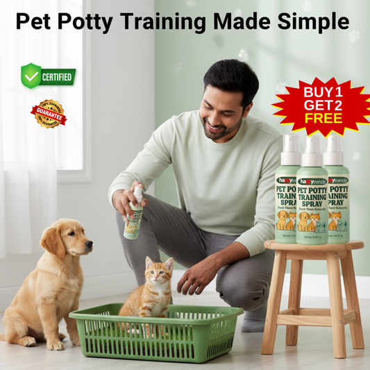 Pet Potty Training Spray | Teach Them Naturally | BUY 1 GET 2 FREE