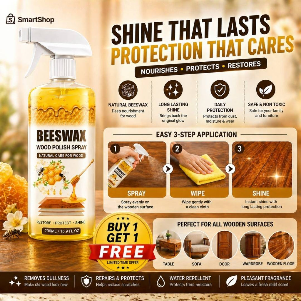 Crystal Shine Furniture Polish Spray | BUY 1 GET 1 FREE!!