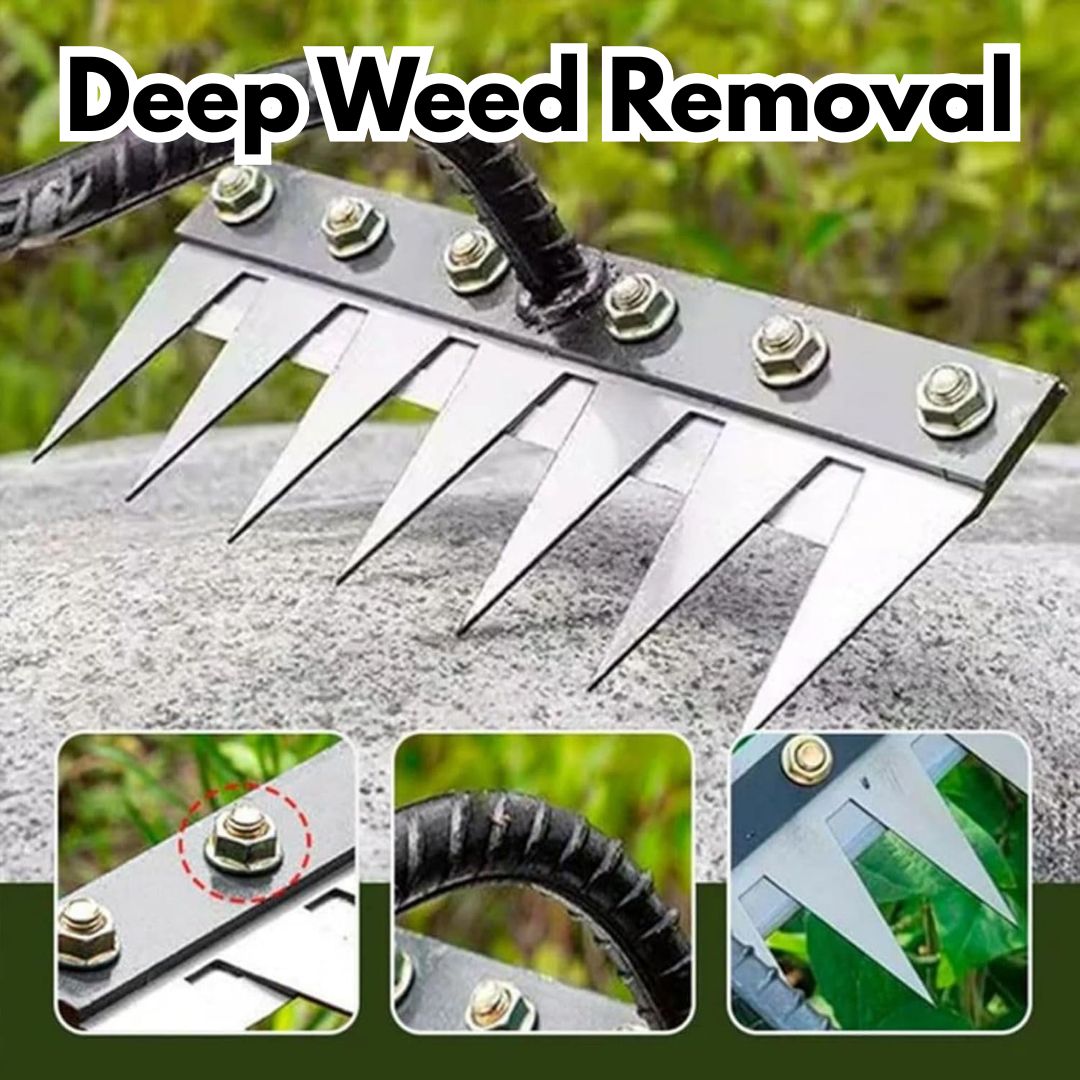 5 Teeth Carbon Steel Garden Weeding