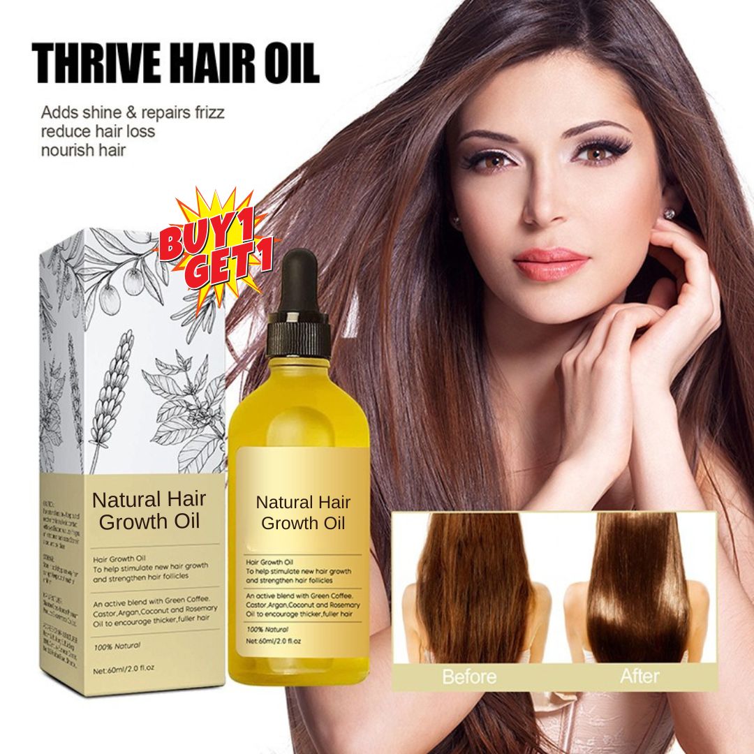 Natural Hair Growth Oil (BUY 1 GET 1 FREE)