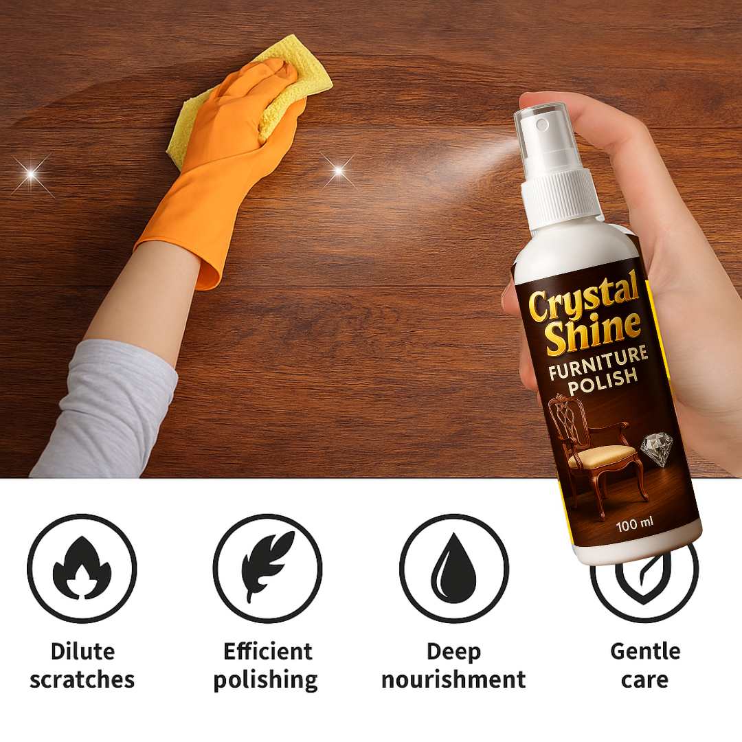 Crystal Shine Furniture Polish | BUY 1 GET 2 FREE!!!