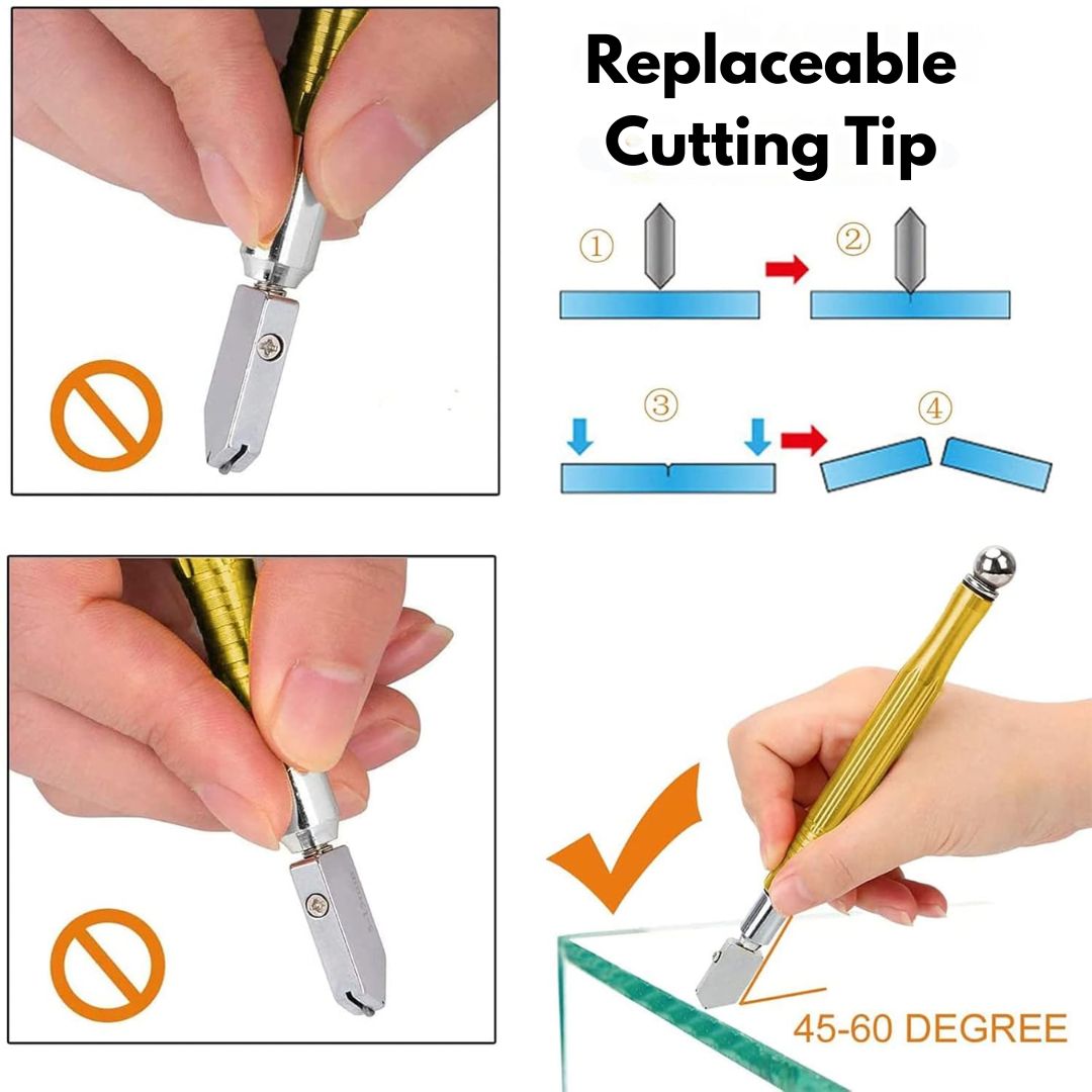 Heavy Duty Glass Cutter Pencil Style