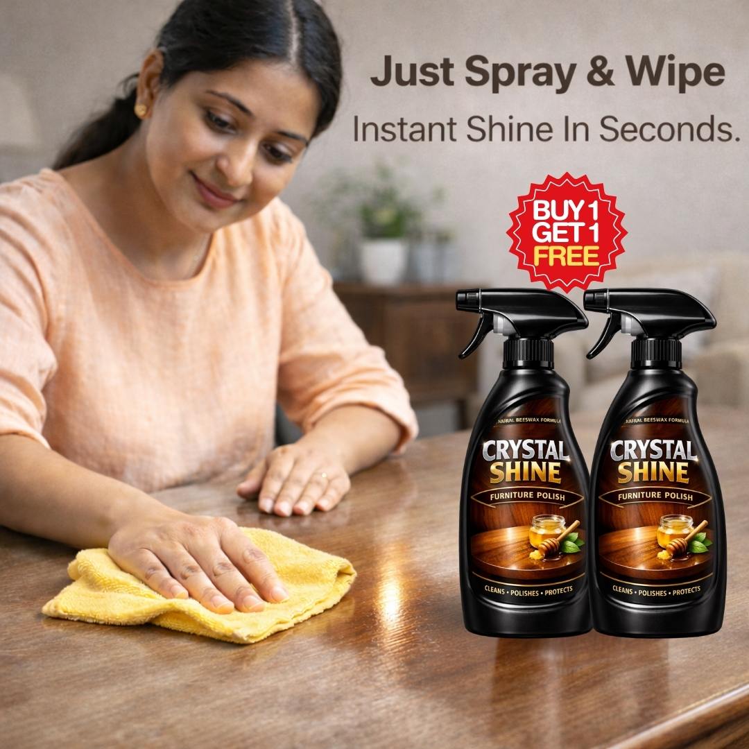Crystal Shine Furniture Polish | BUY 1 GET 2 FREE!!!