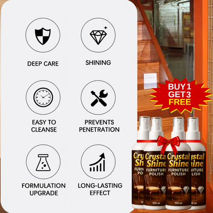 Crystal Shine Furniture Polish | BUY 1 GET 2 FREE!!!