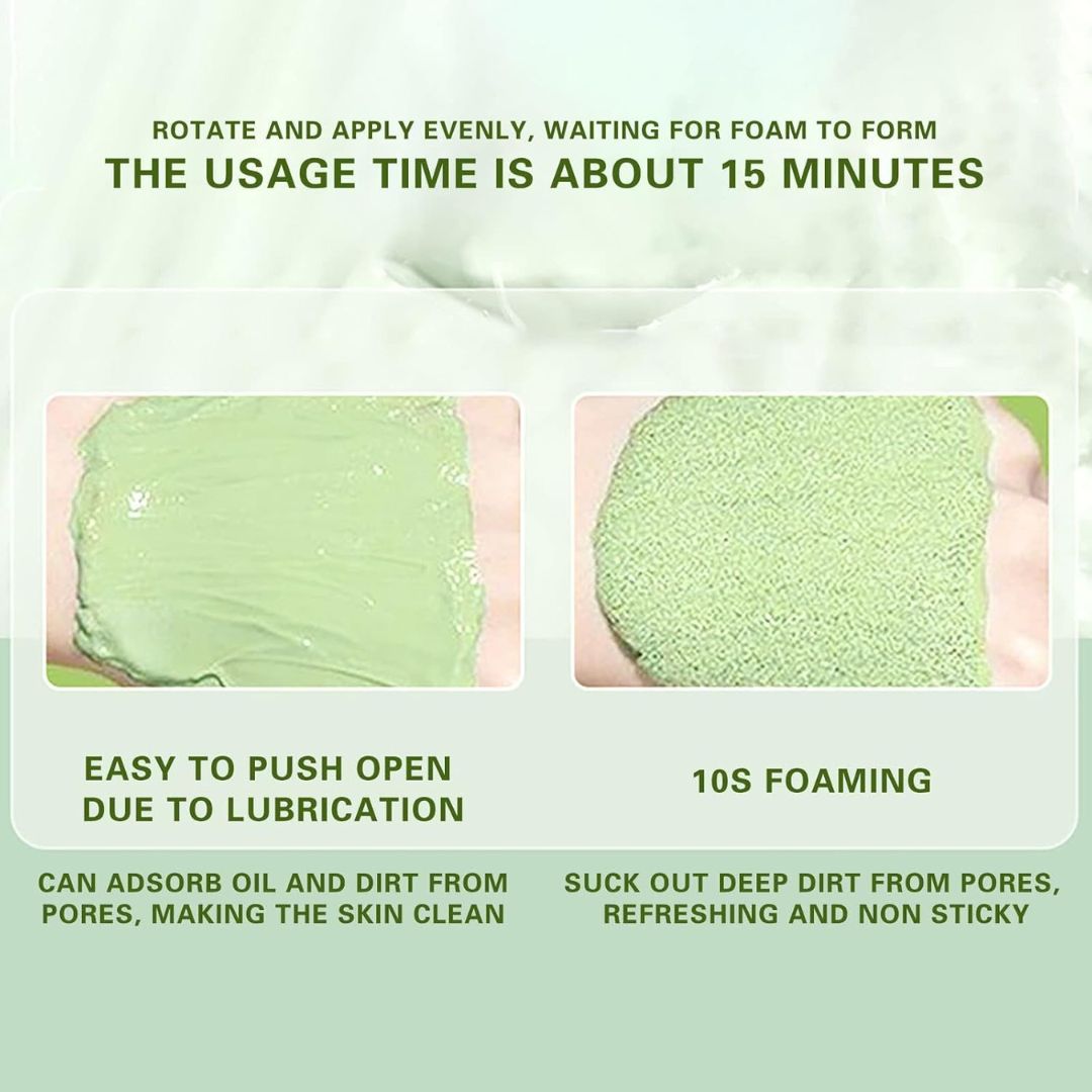Korean Compound Sour Tea Bubble Mask (Buy 1 Get 2 Free)