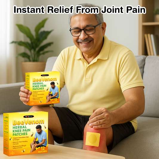 Bee Venom Knee Patches | Detoxify Body | Relief Joint Pain | Loose Extra Fat